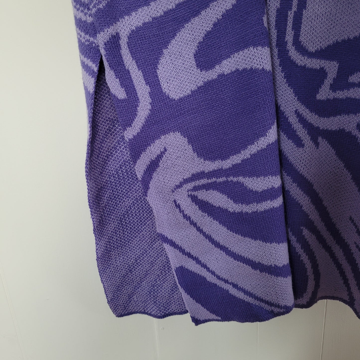 Purple Swirl Knit Midi Dress – Divided by H&M (XXL)