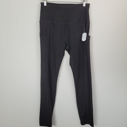 Black Pocket Leggings - Empetua (Size M)