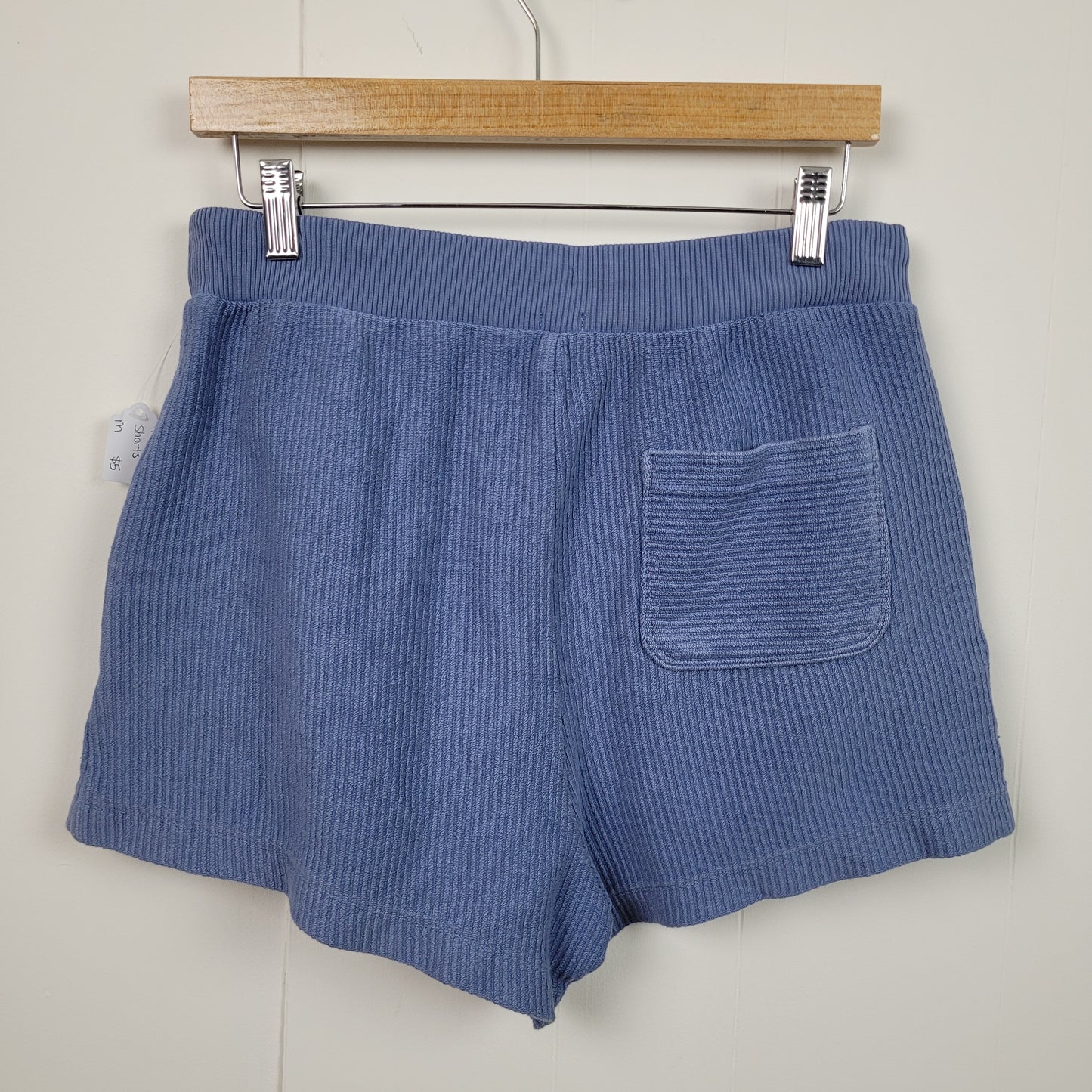 Blue Ribbed Lounge Shorts - Aerie (Medium)