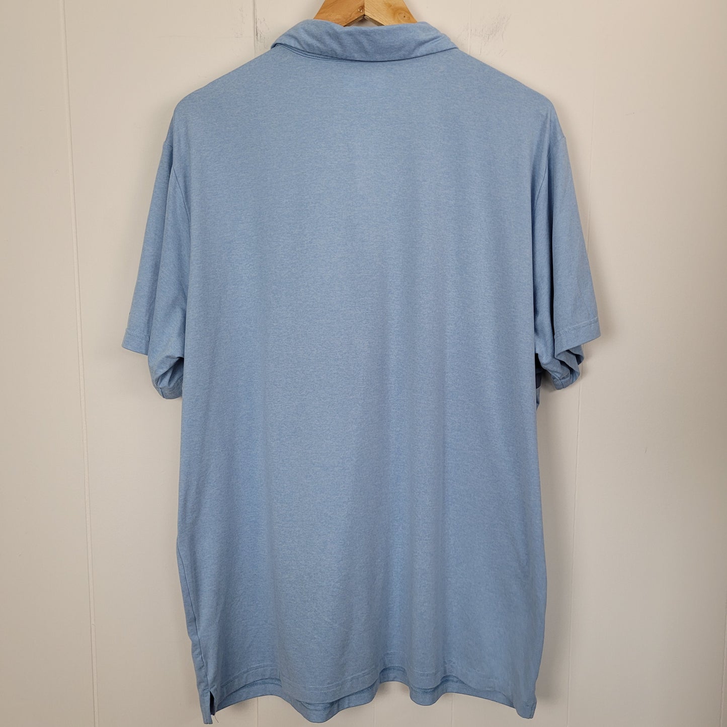 Light Blue Omni-Wick Performance Golf Polo - Columbia (XL)
