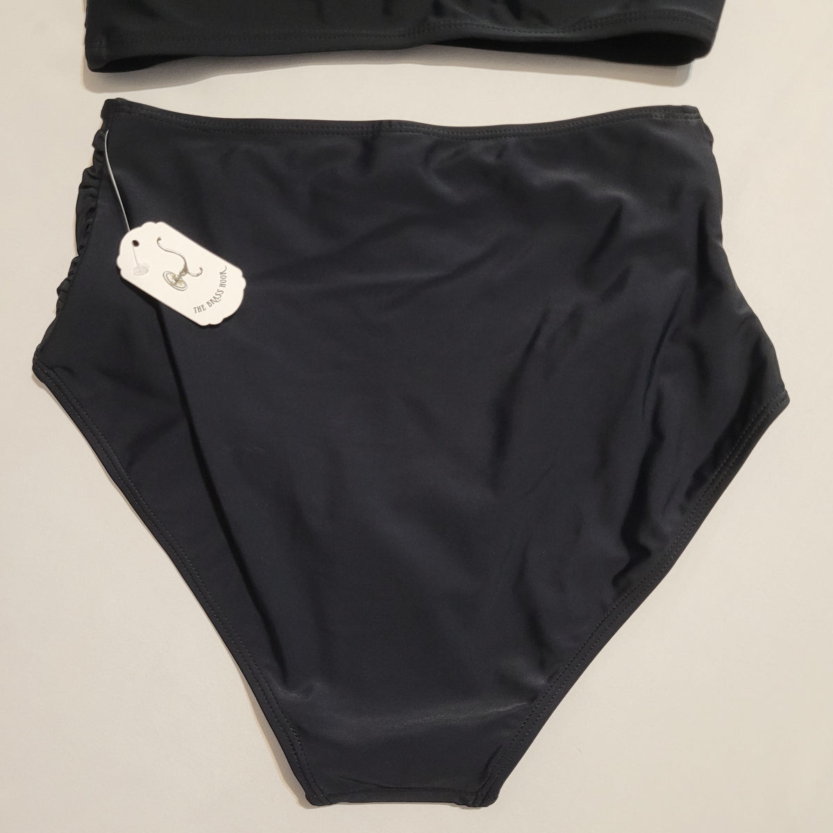 Black High-Waisted Bikini Set - Unbranded (S)