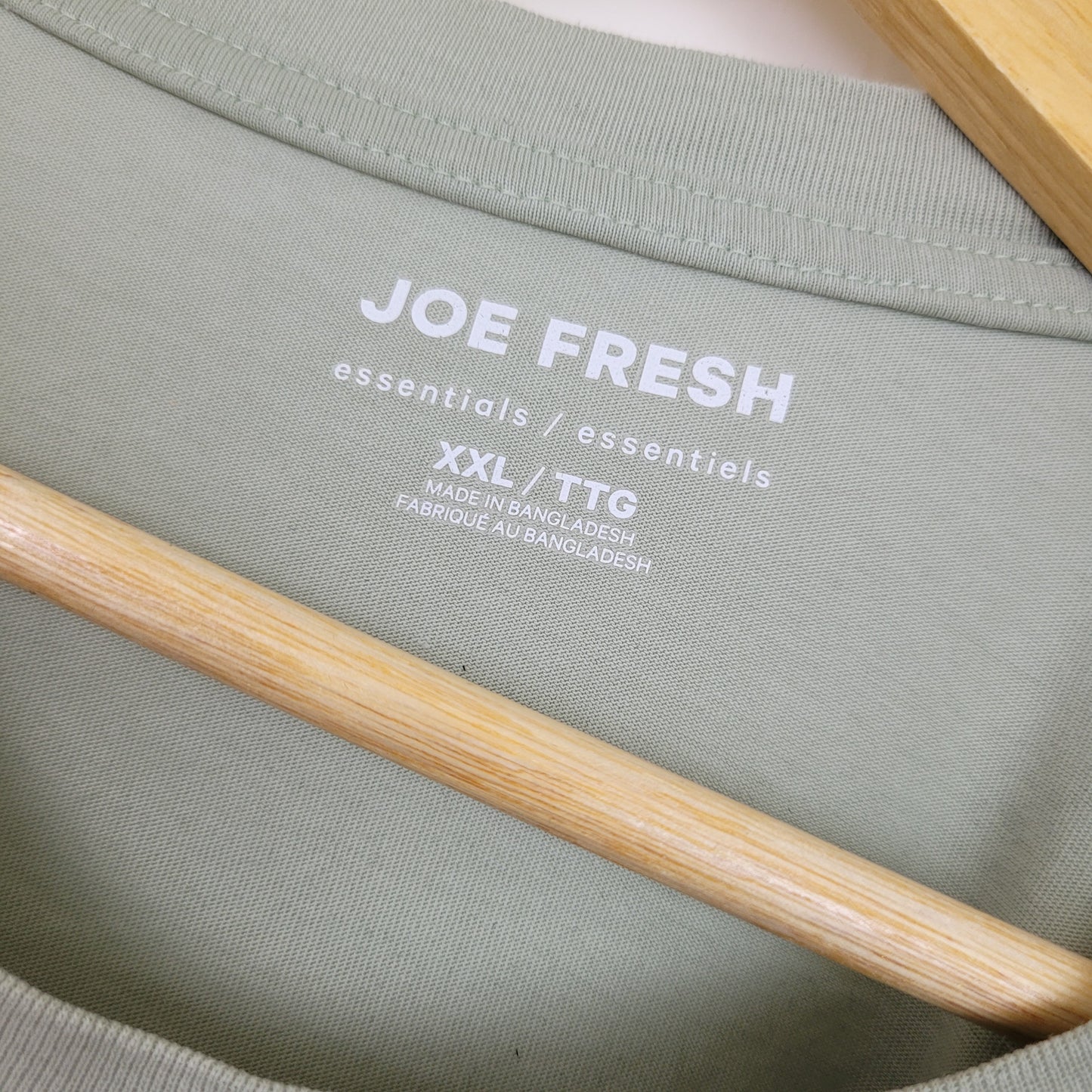 Sage Green Oversized Tee - Joe Fresh Essentials (XXL)