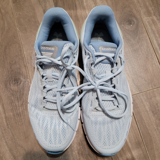 Light Blue Running Shoes - Under Armour (Size 9.5 Wonens)