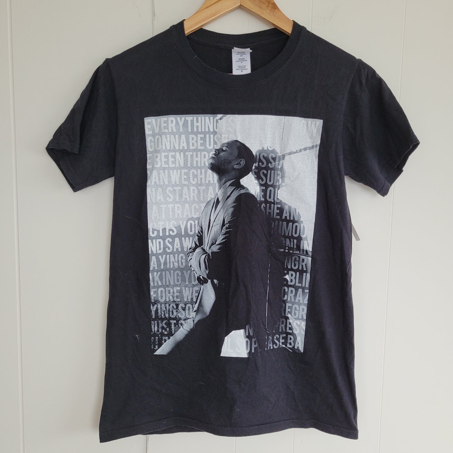 Black Chris Brown Graphic Tee - Gildan Softstyle