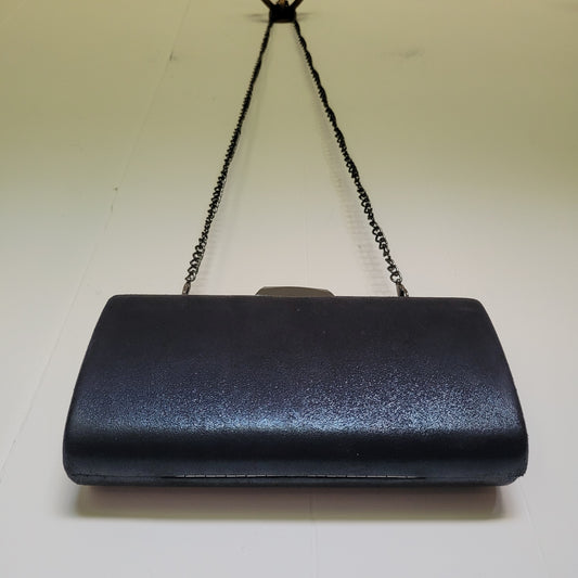 Black Structured Evening Clutch - Madison West