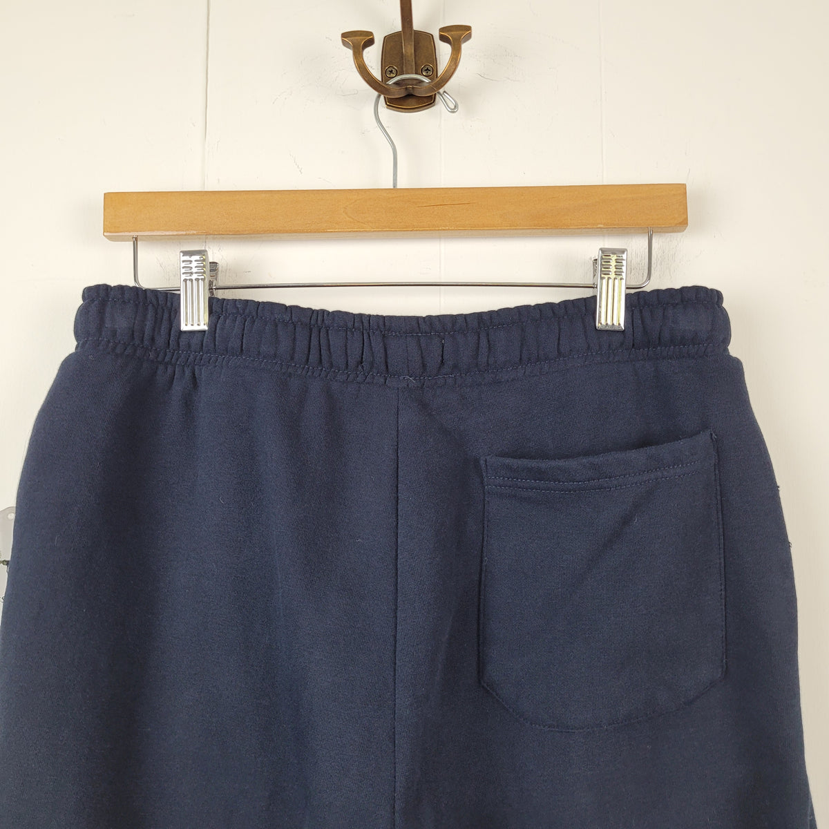Navy Casual Sweat Shorts - French Connection (Mens Size S)