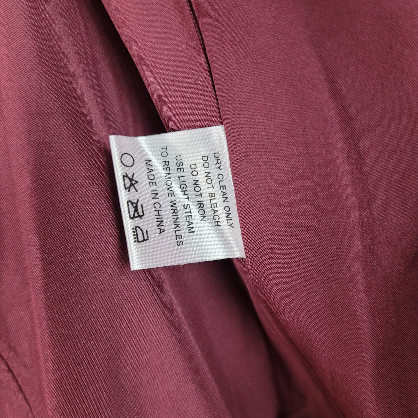 Burgundy Strapless Special Occasion Dress - Azazie (Size A12)