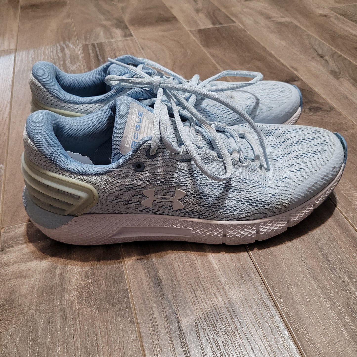Light Blue Running Shoes - Under Armour (Size 9.5 Wonens)