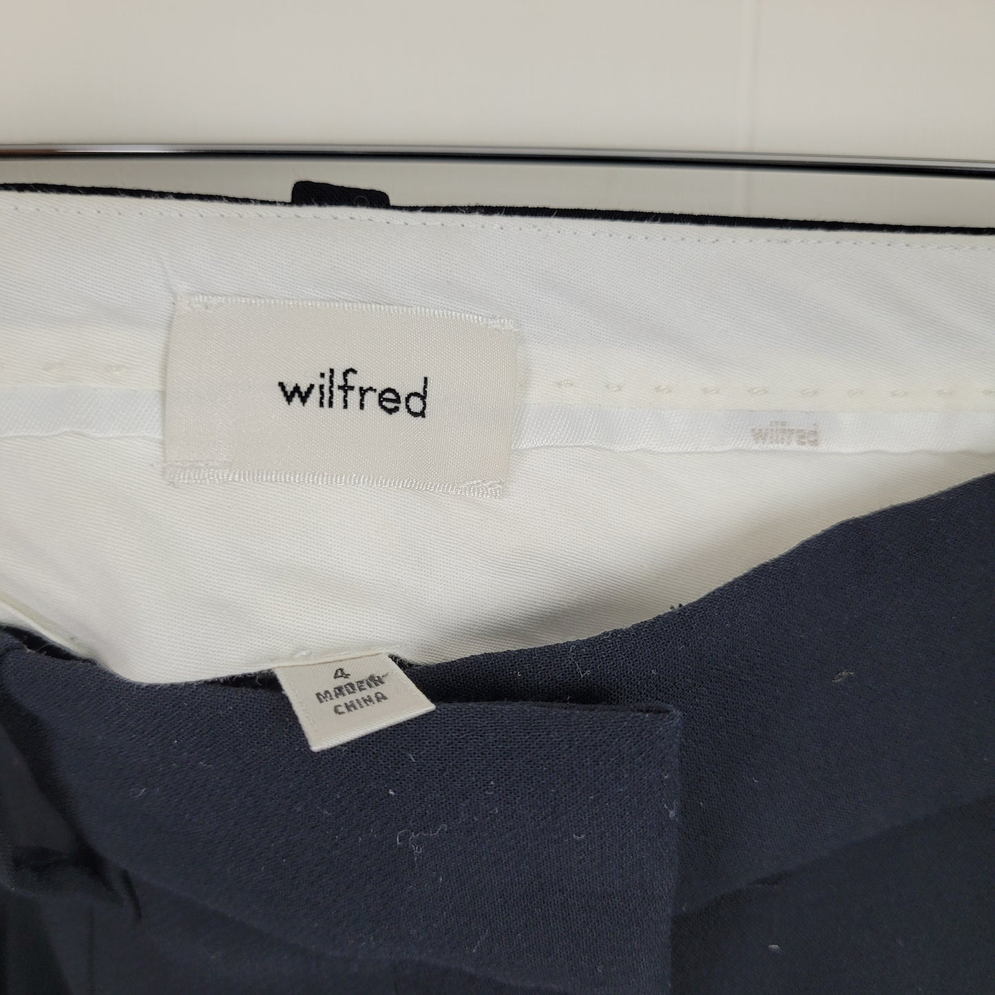 Black Tailored Trouser Pants - Wilfred (Size 4)