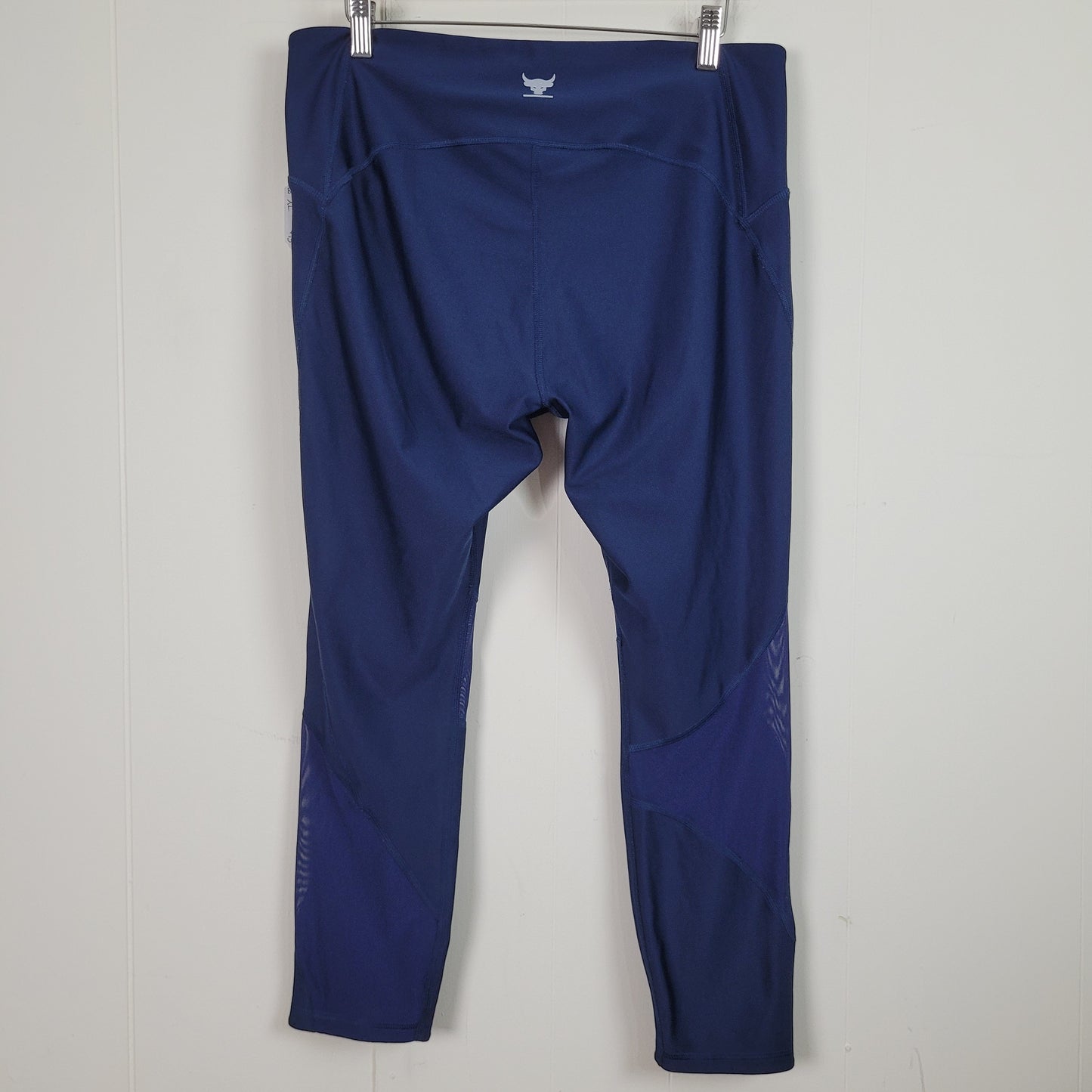 Blue HeatGear Compression Crop Leggings - Under Armour (XL)