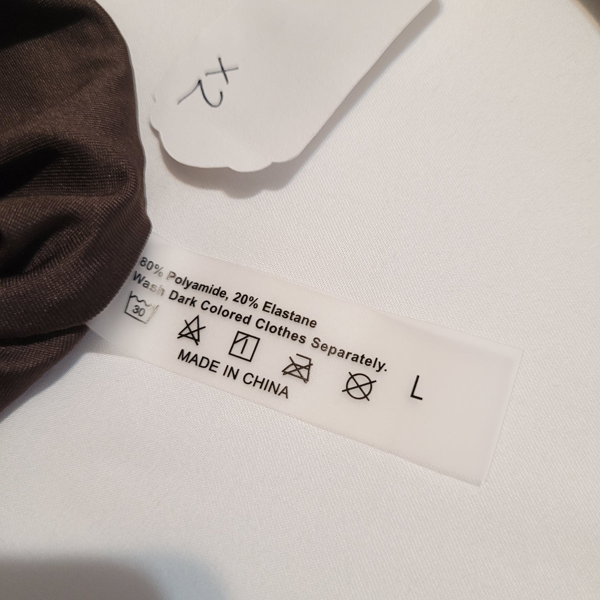Brown Halter Tankini Swimsuit Set - Unbranded (L)