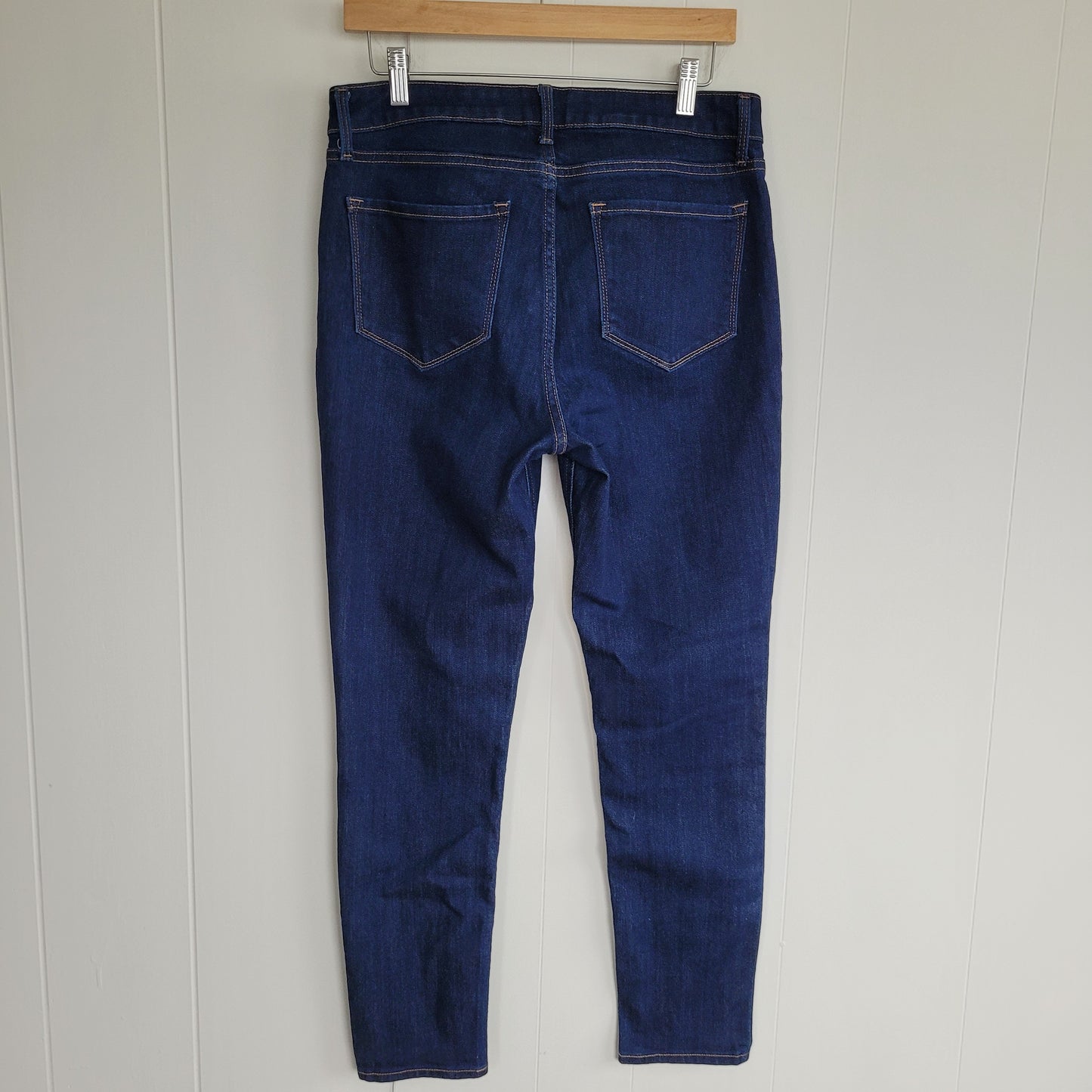 Dark Wash High Rise Super Skinny Jeans - Old Navy (Size 10)