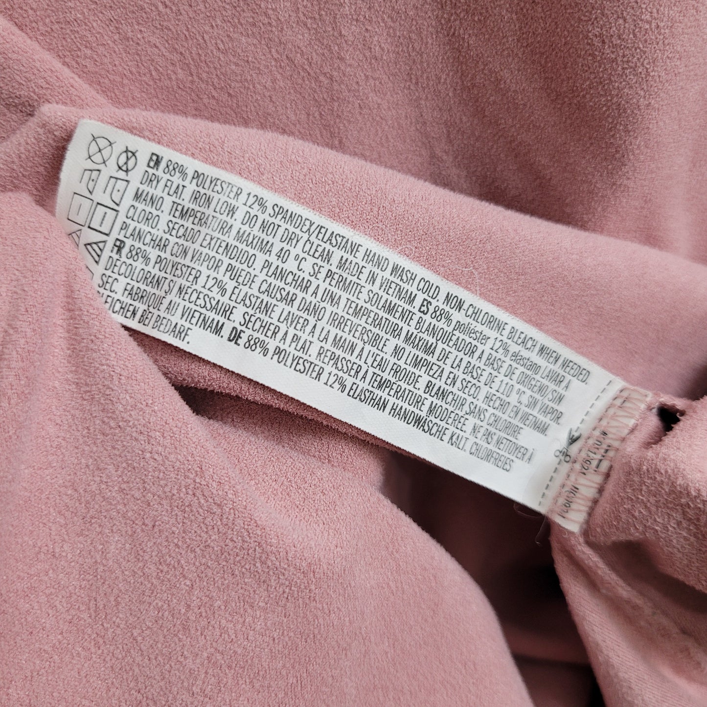 Dusty Pink Faux Suede T-Shirt Dress - Forever 21 (0XL)