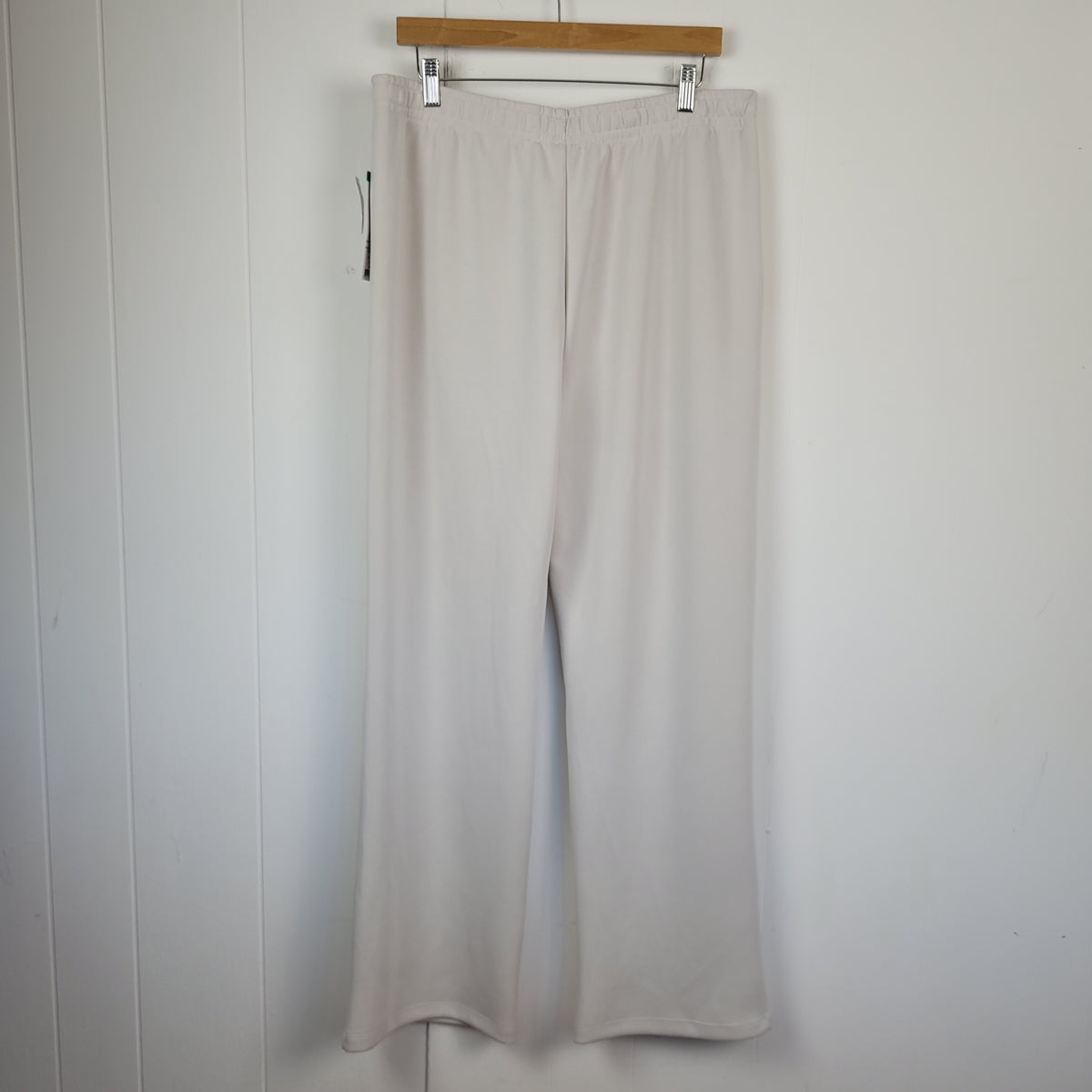 Cream Wide Leg Casual Pants - Lazypants (XL)