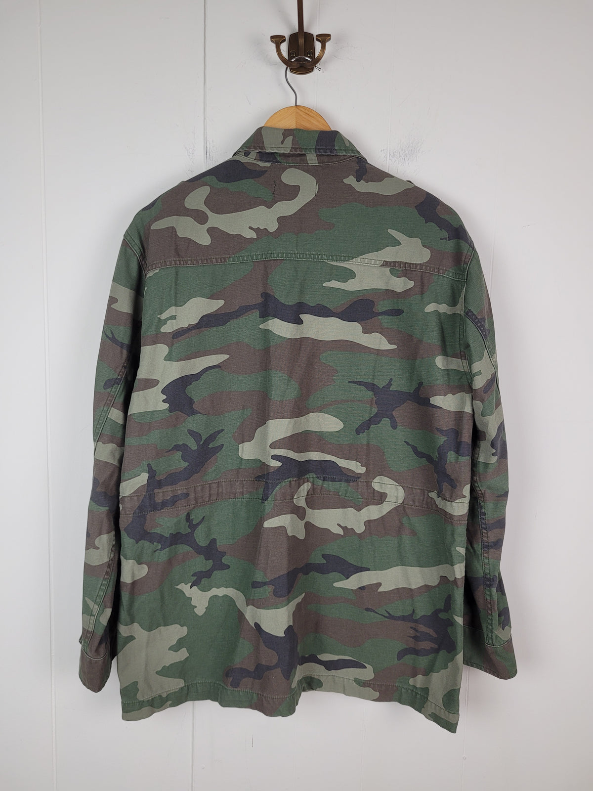 Tna Medium Camouflage Cotton Utility Jacket