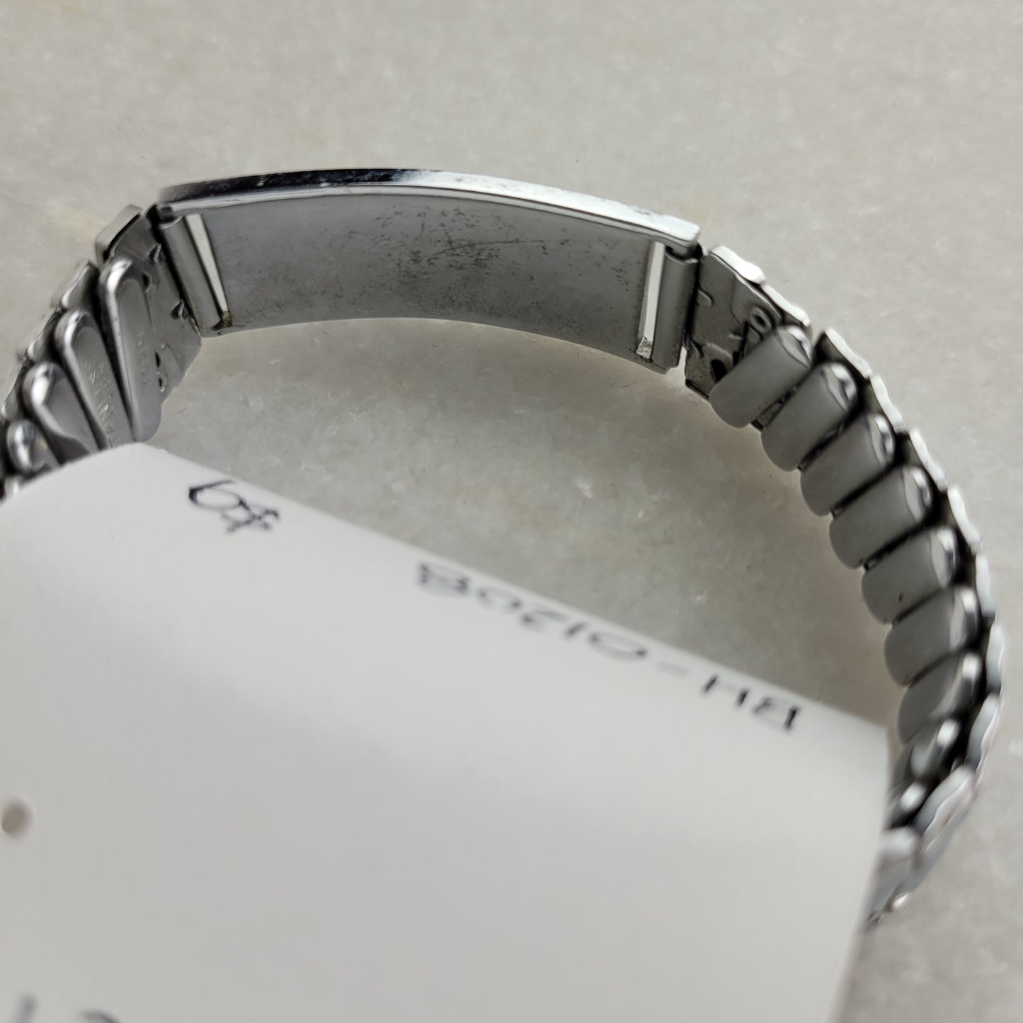 Vintage RCAF Stretch ID Expansion Bracelet - Royal Canadian Air Force