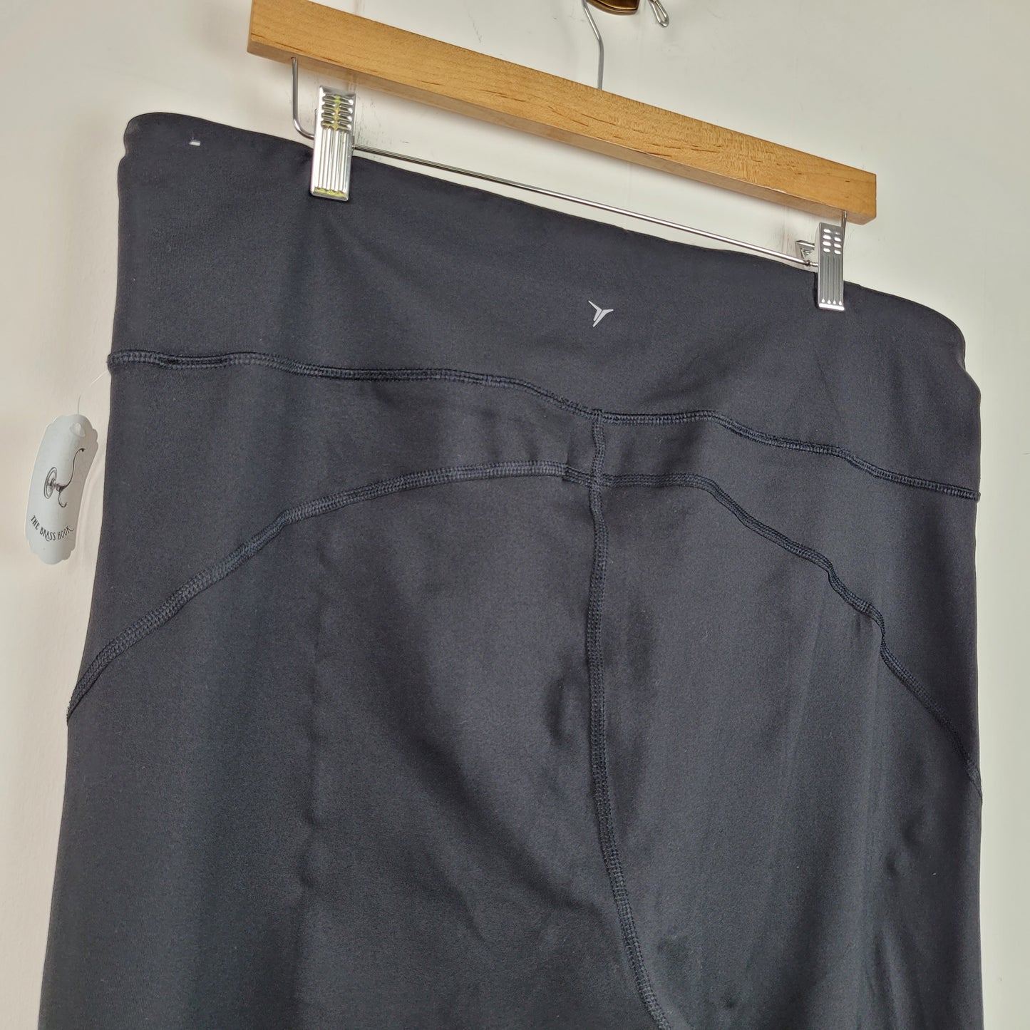 Black Elevate Go-Dry Leggings - Old Navy Active (XXL)