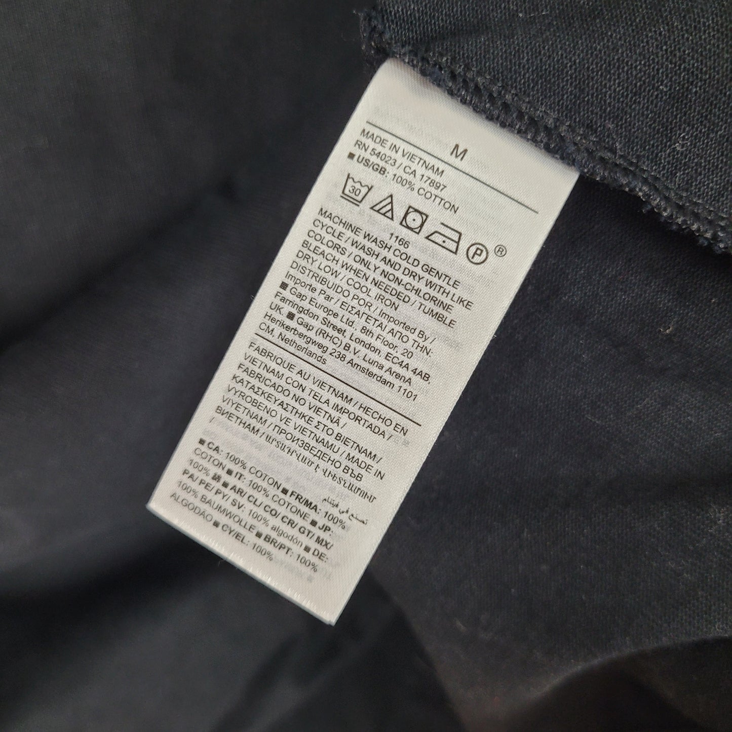 Black Boxy Short Sleeve Top - Banana Republic (Medium)