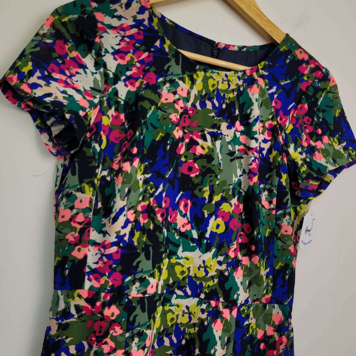 Floral Fit & Flare Dress - J.Crew (Size 0)