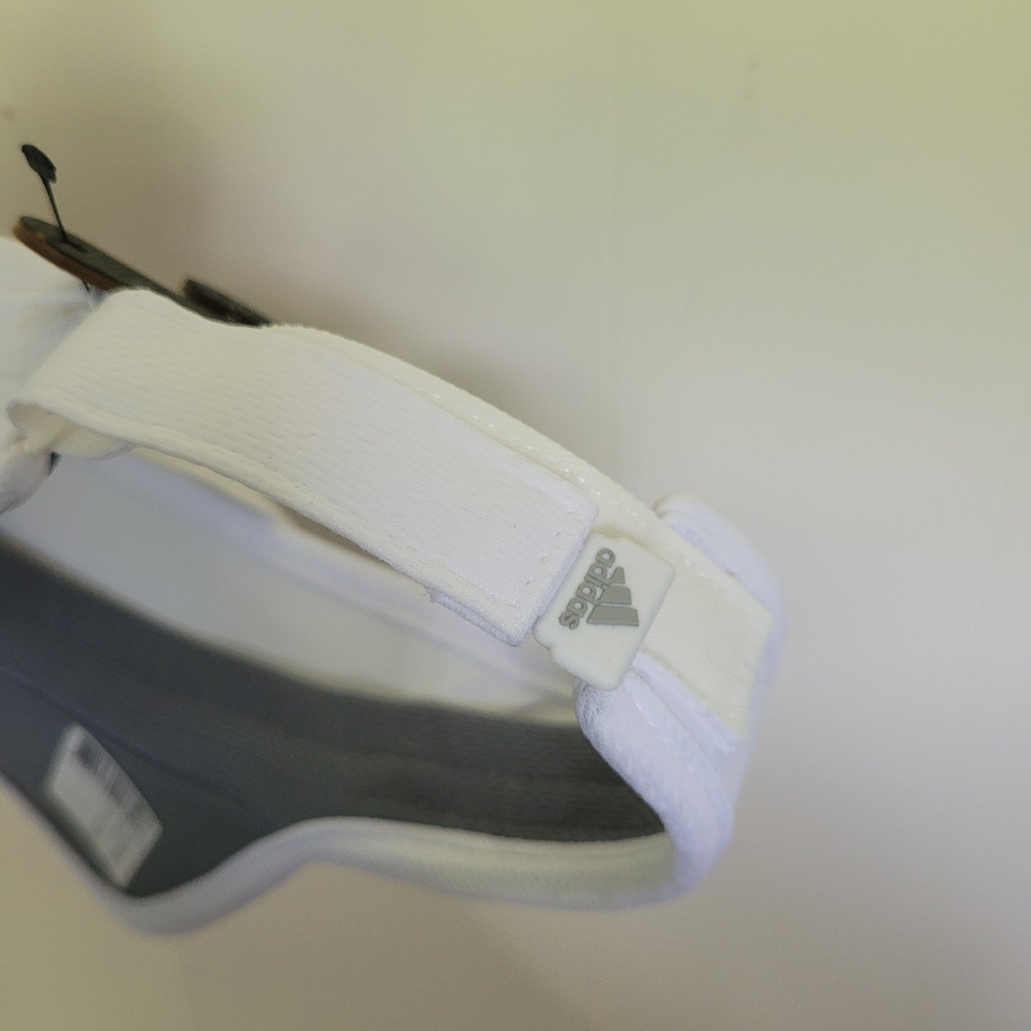 White Aeroready Reflective Visor - Adidas (One Size)