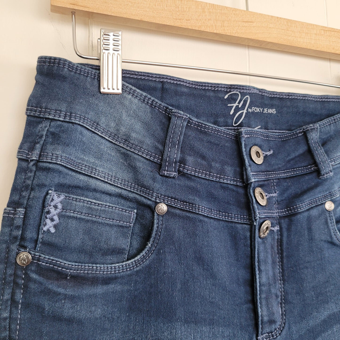 Dark Wash Skinny Jeans - Foxy Jeans (11)