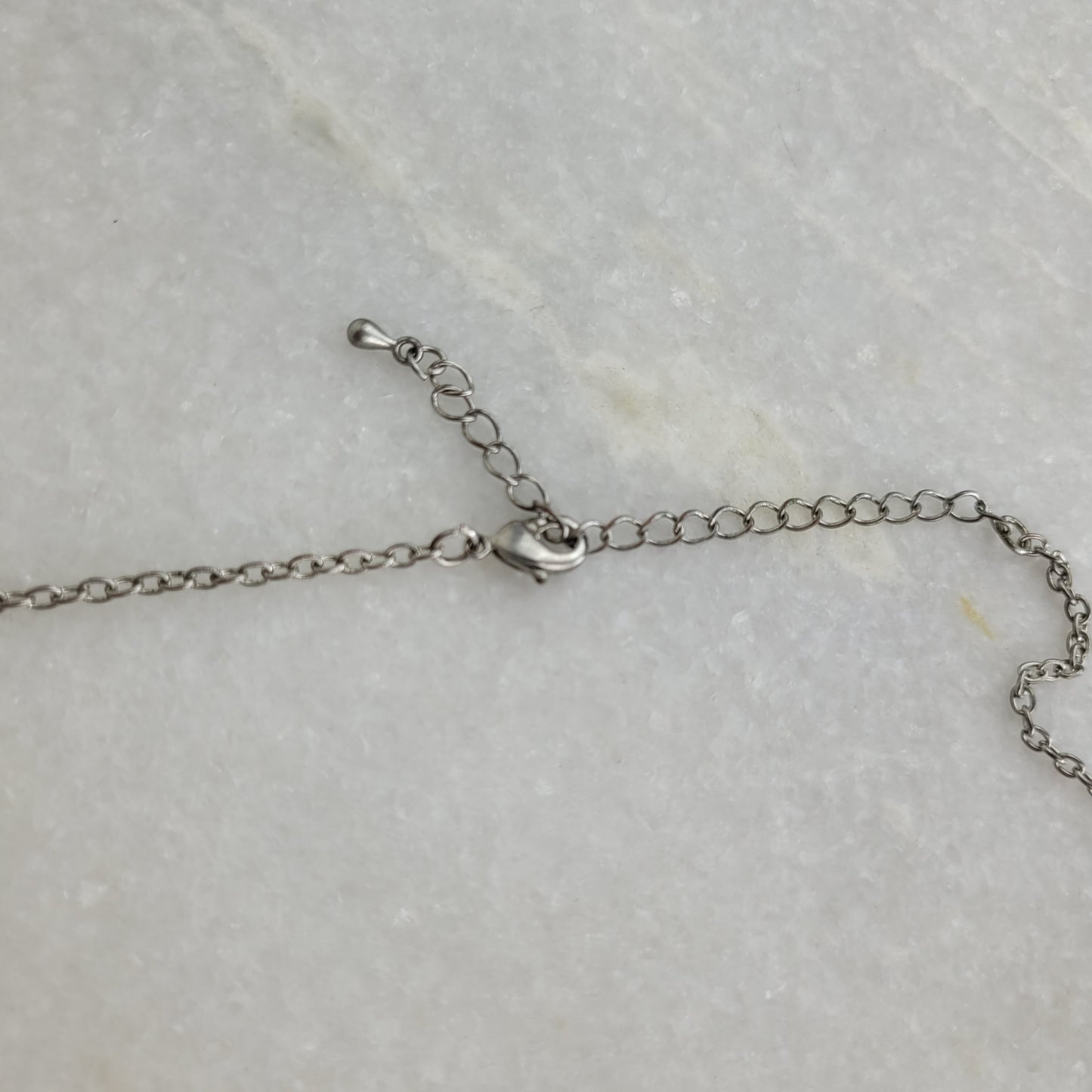 Green Faceted Oval Pendant Necklace