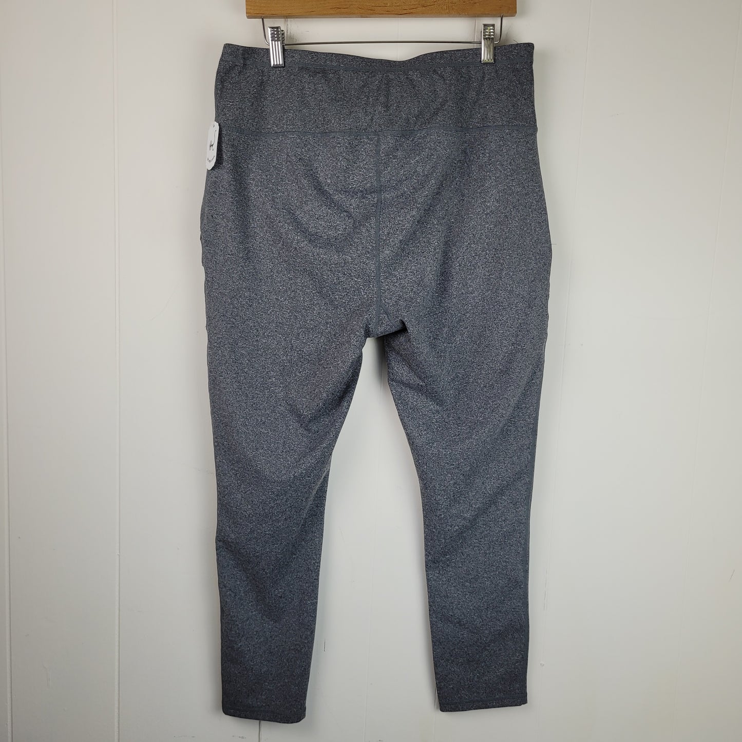 Heather Grey Active Leggings with Pockets - ACX (XL)