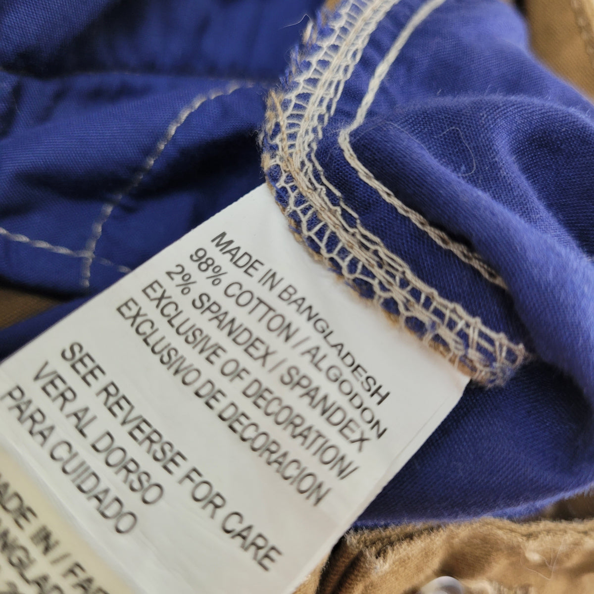 Brown Cargo Shorts - 1985 (28 Mens)