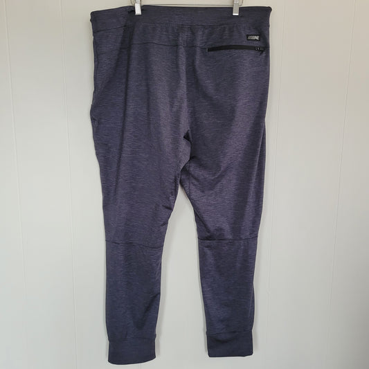 Men’s Athletic Joggers – Grey Performance Pants – American Eagle (Size XL)