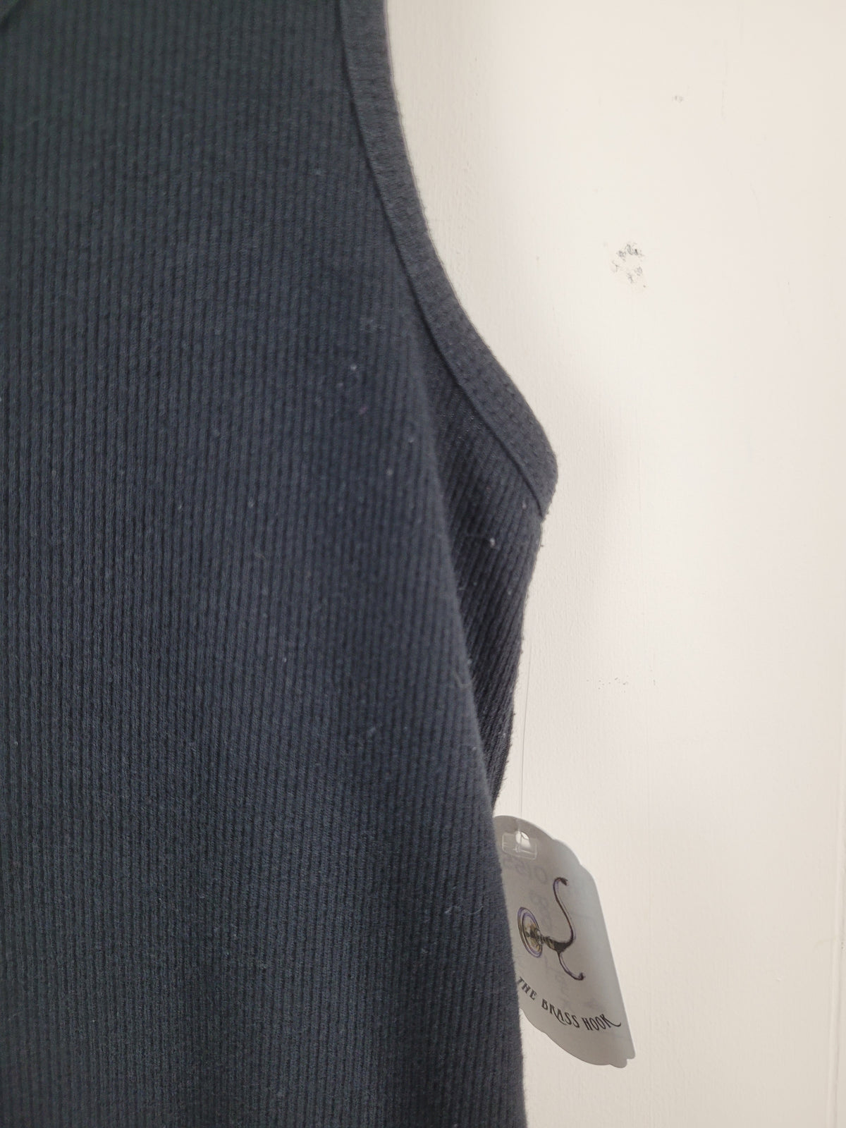 Old Navy Large Black Ribbed Basic Tank Top