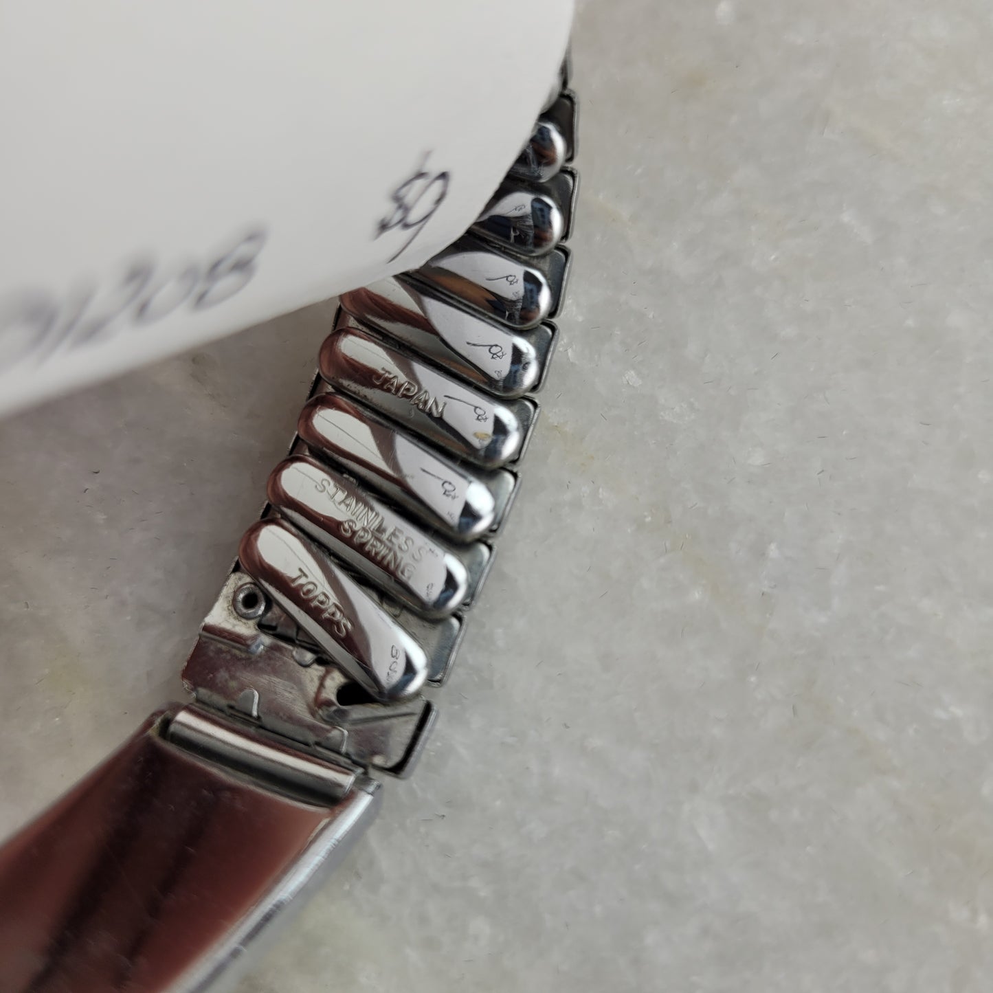 Vintage RCAF Stretch ID Expansion Bracelet - Royal Canadian Air Force