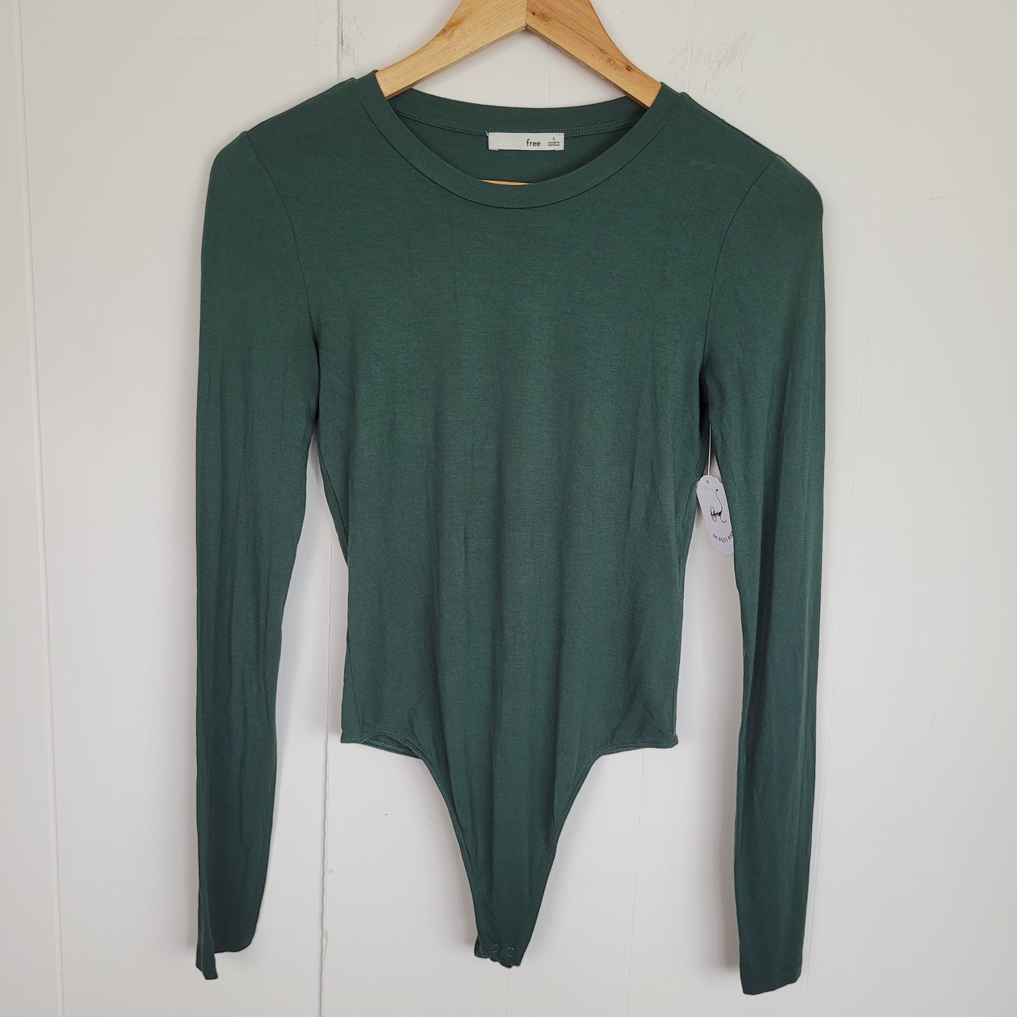 Green Long Sleeve Bodysuit - Wilfred Free (Small)