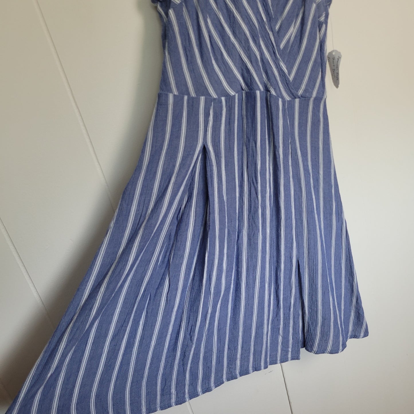 Blue & White Striped Sundress - American Eagle (Medium)