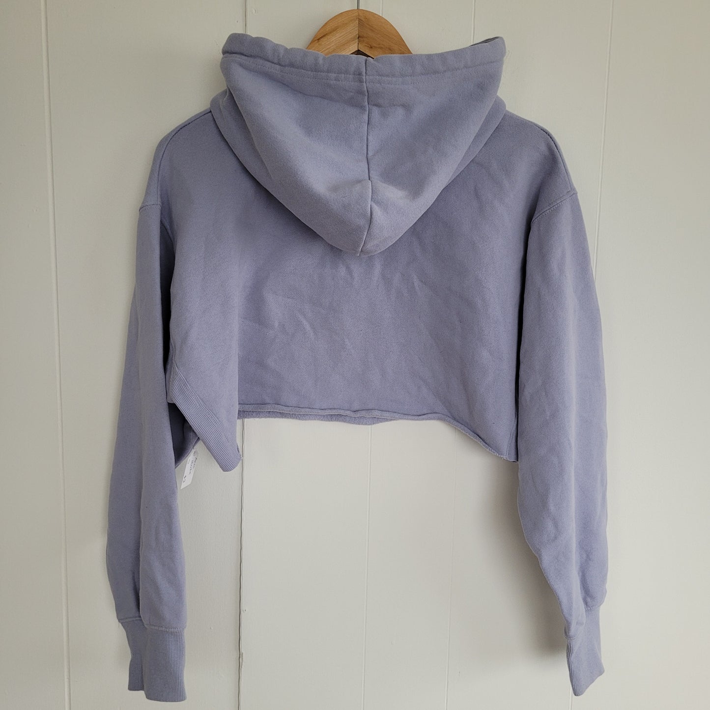 Periwinkle Cropped Hoodie – AERO (S)