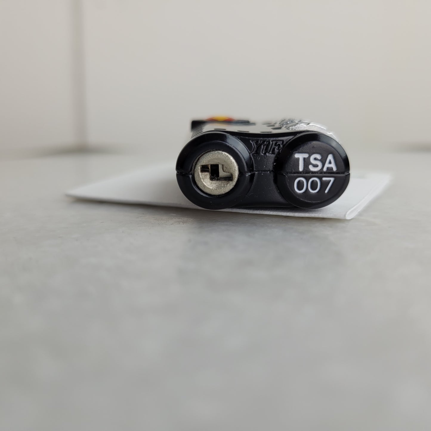 TSA Approved 3-Dial Combination Luggage Padlock - Black