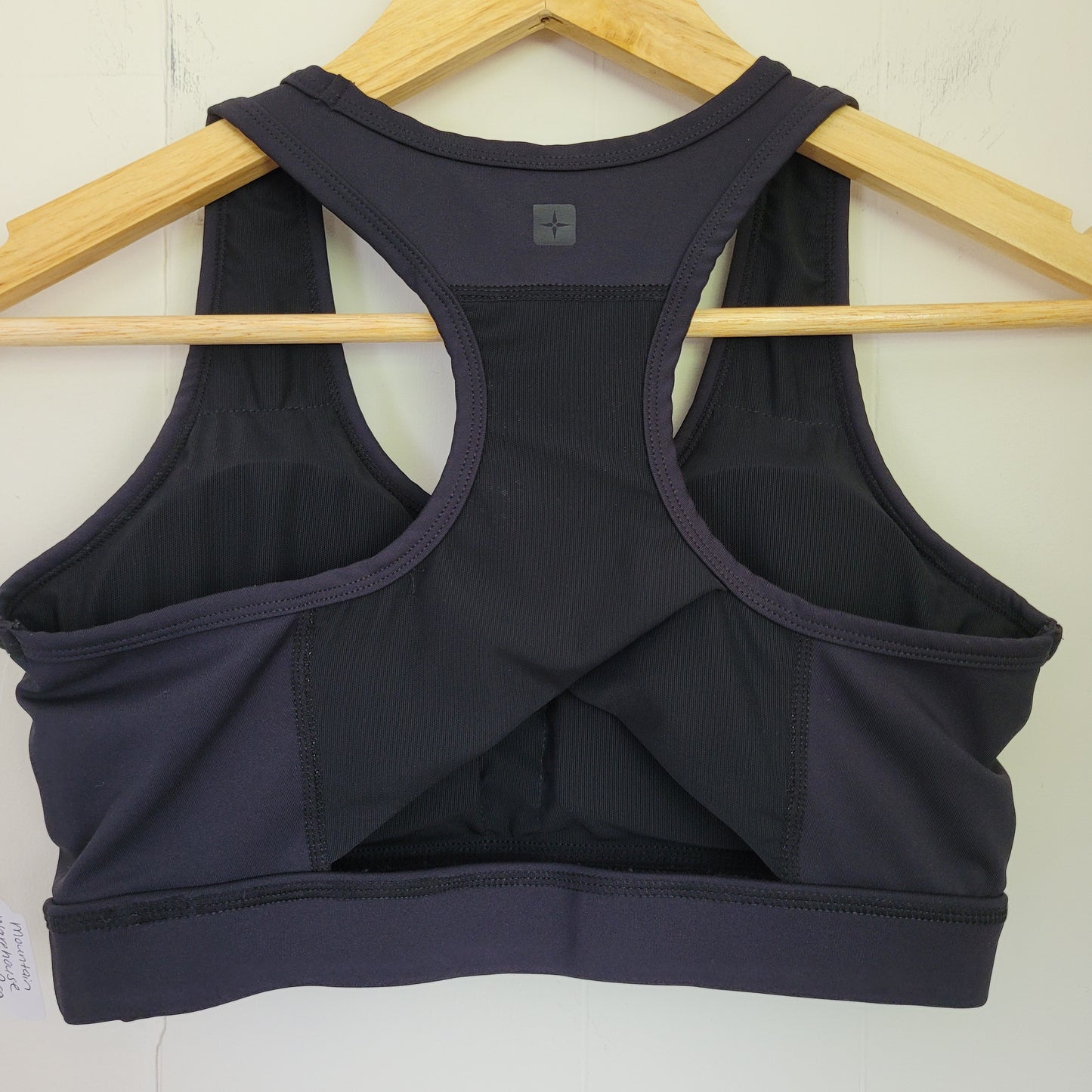 Black Racerback Sports Bra - Mountain Warehouse (US 6)