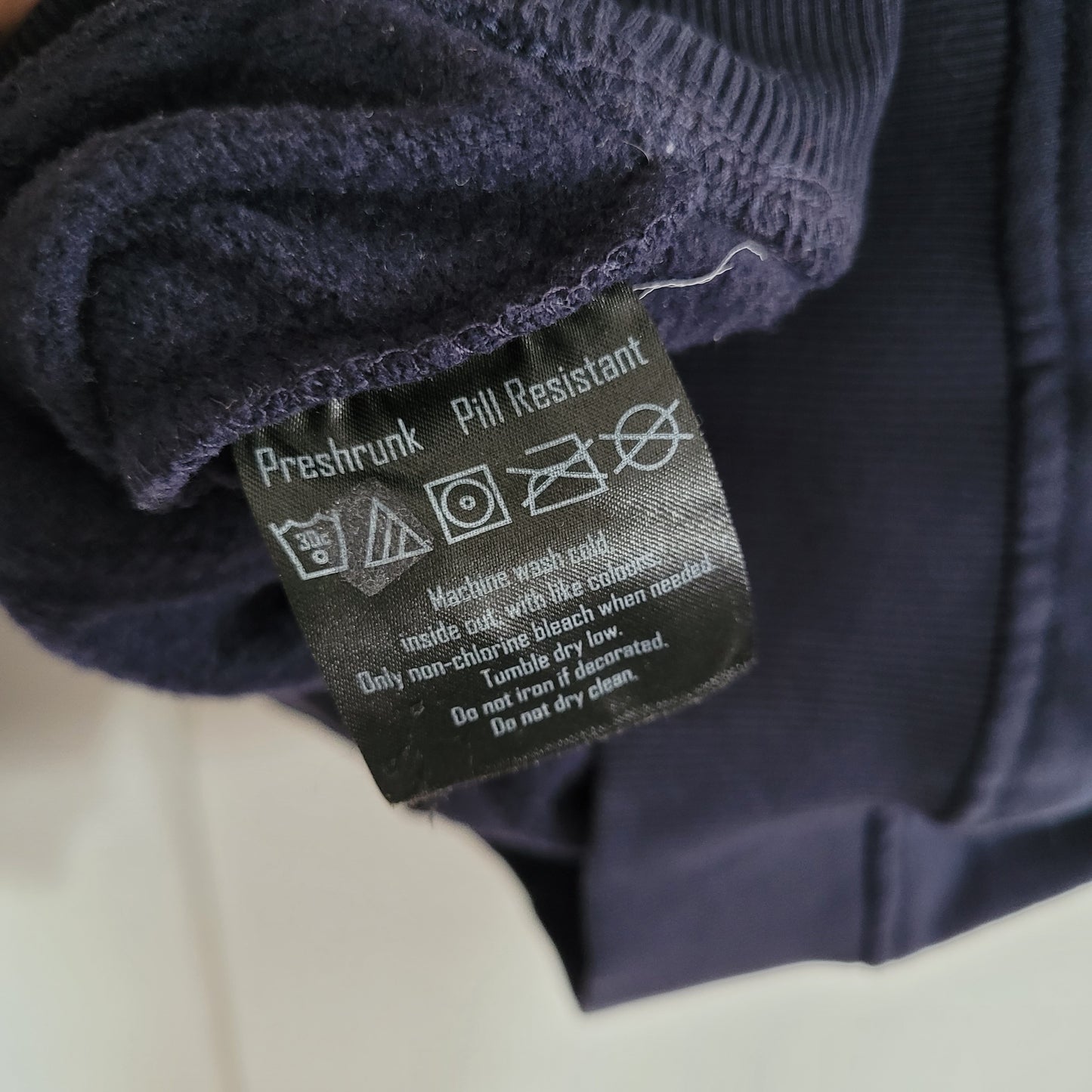 Navy Blue Joe Kool’s London Canada Hoodie – Vintage Style Graphic Pullover – Size L