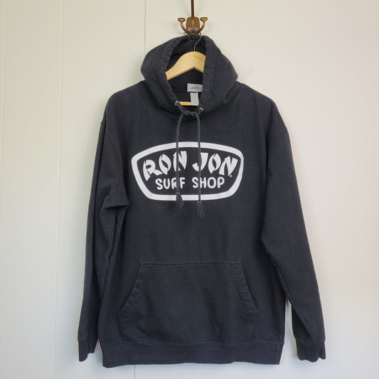 Black Logo Hoodie - Ron Jon Surf Shop (Large)