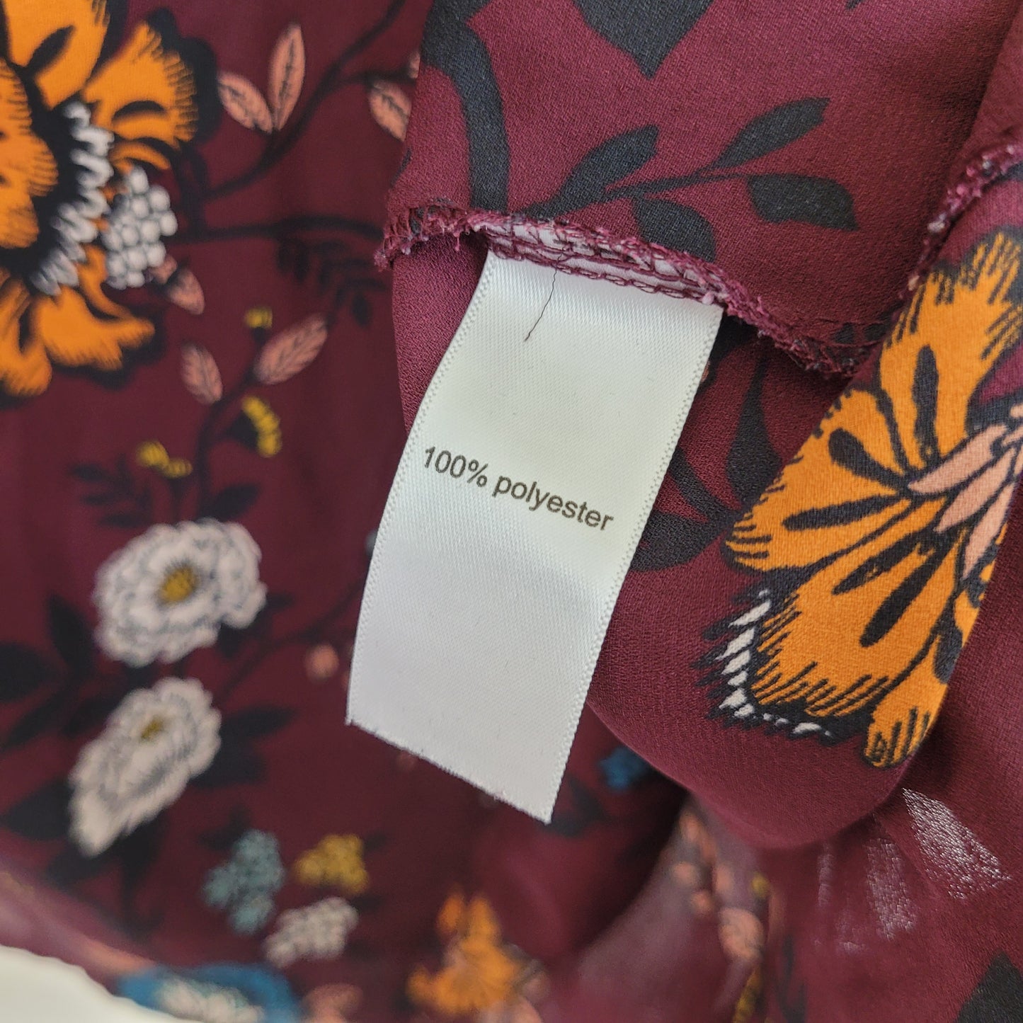 Floral Smocked Cuff Blouse - Maurice’s (Small)