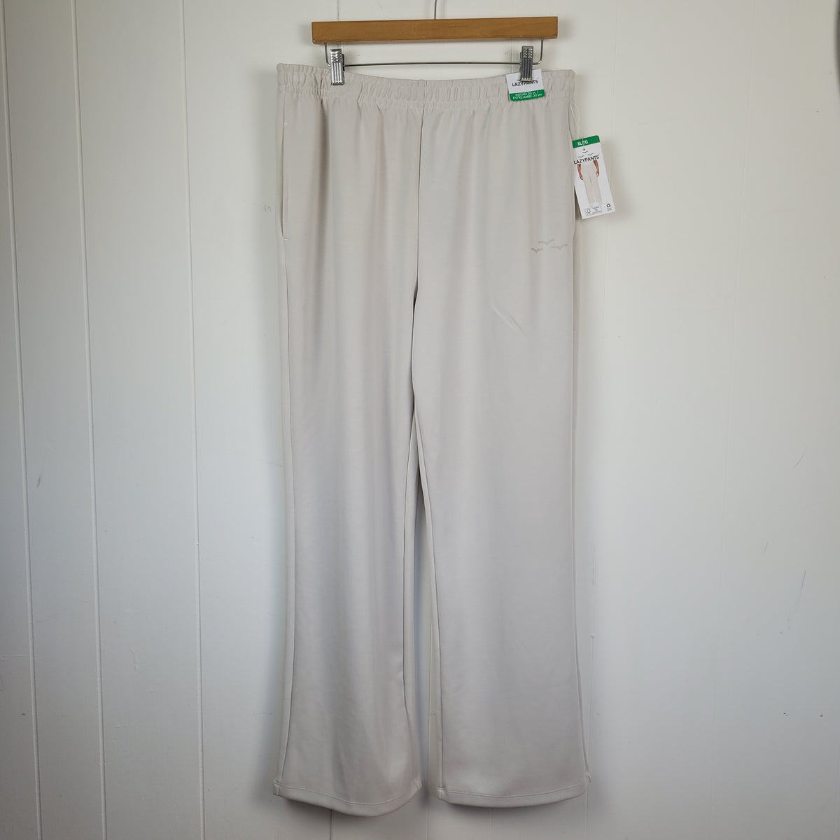 Cream Wide Leg Casual Pants - Lazypants (XL)