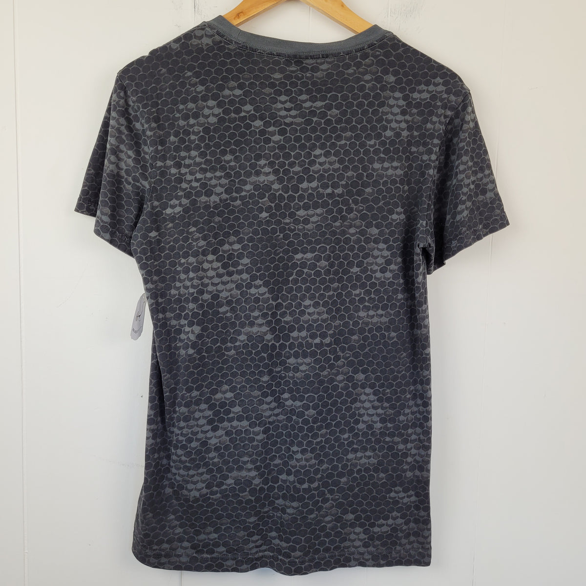 Grey Geometric Print T-Shirt - G-Star RAW (XS)