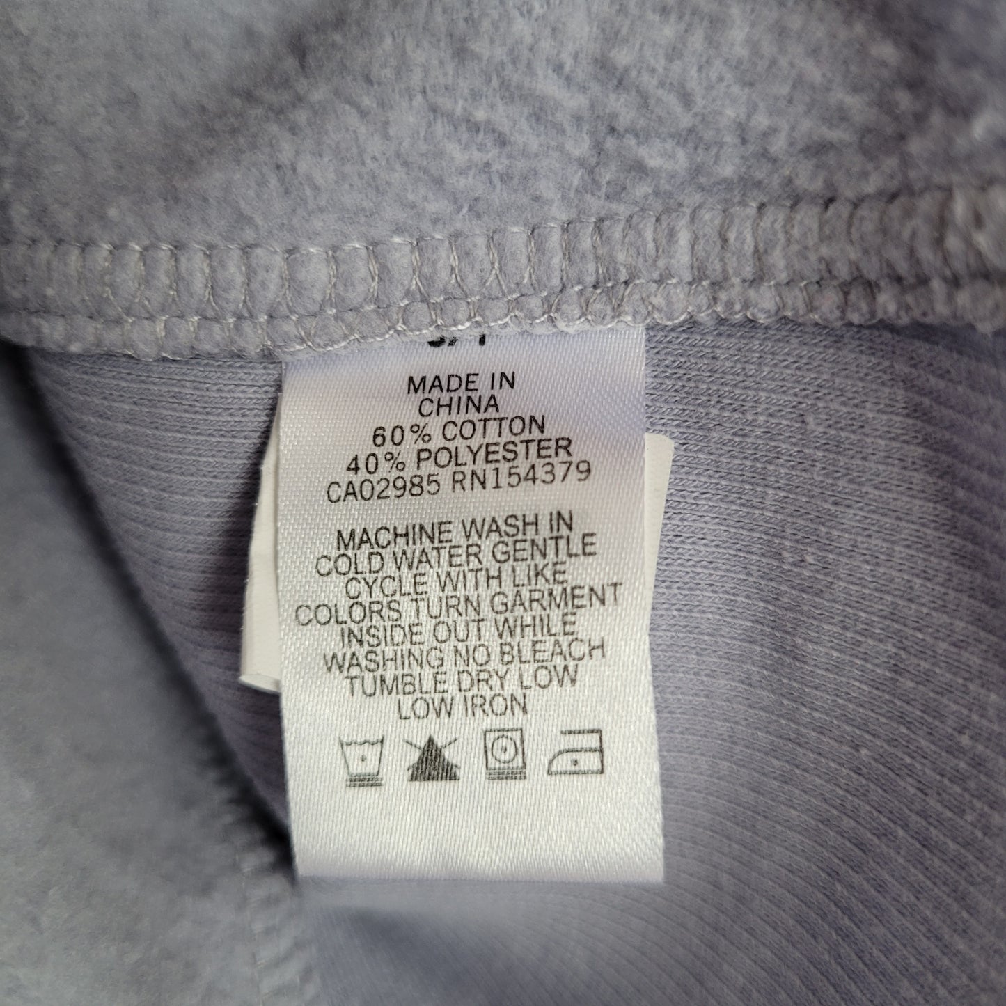 Periwinkle Cropped Hoodie – AERO (S)