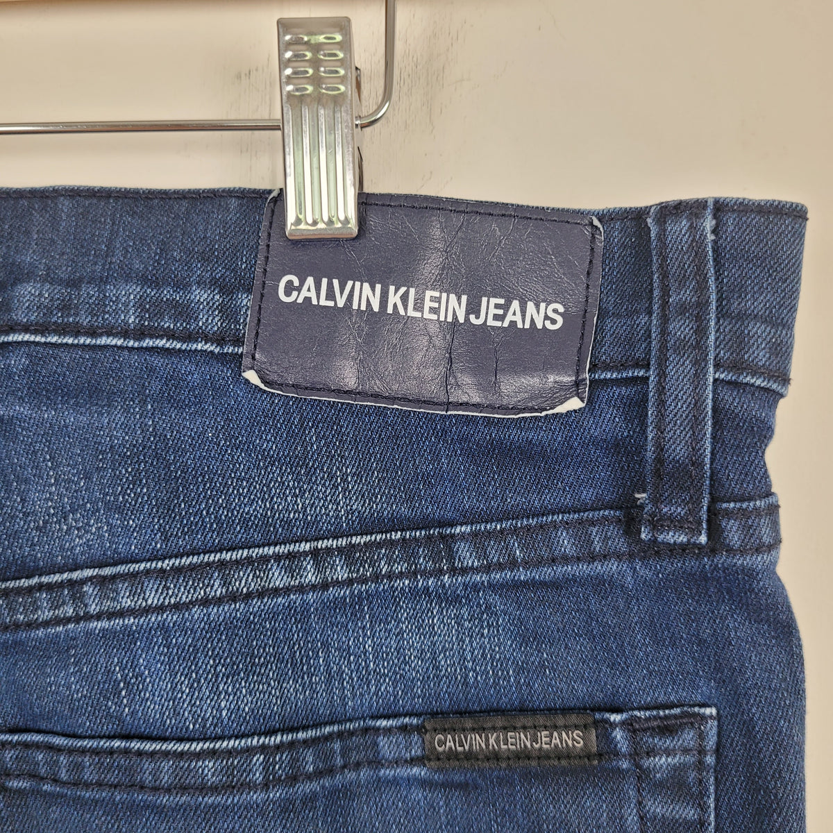 Dark Wash Slim Jeans - Calvin Klein Jeans (36x30)