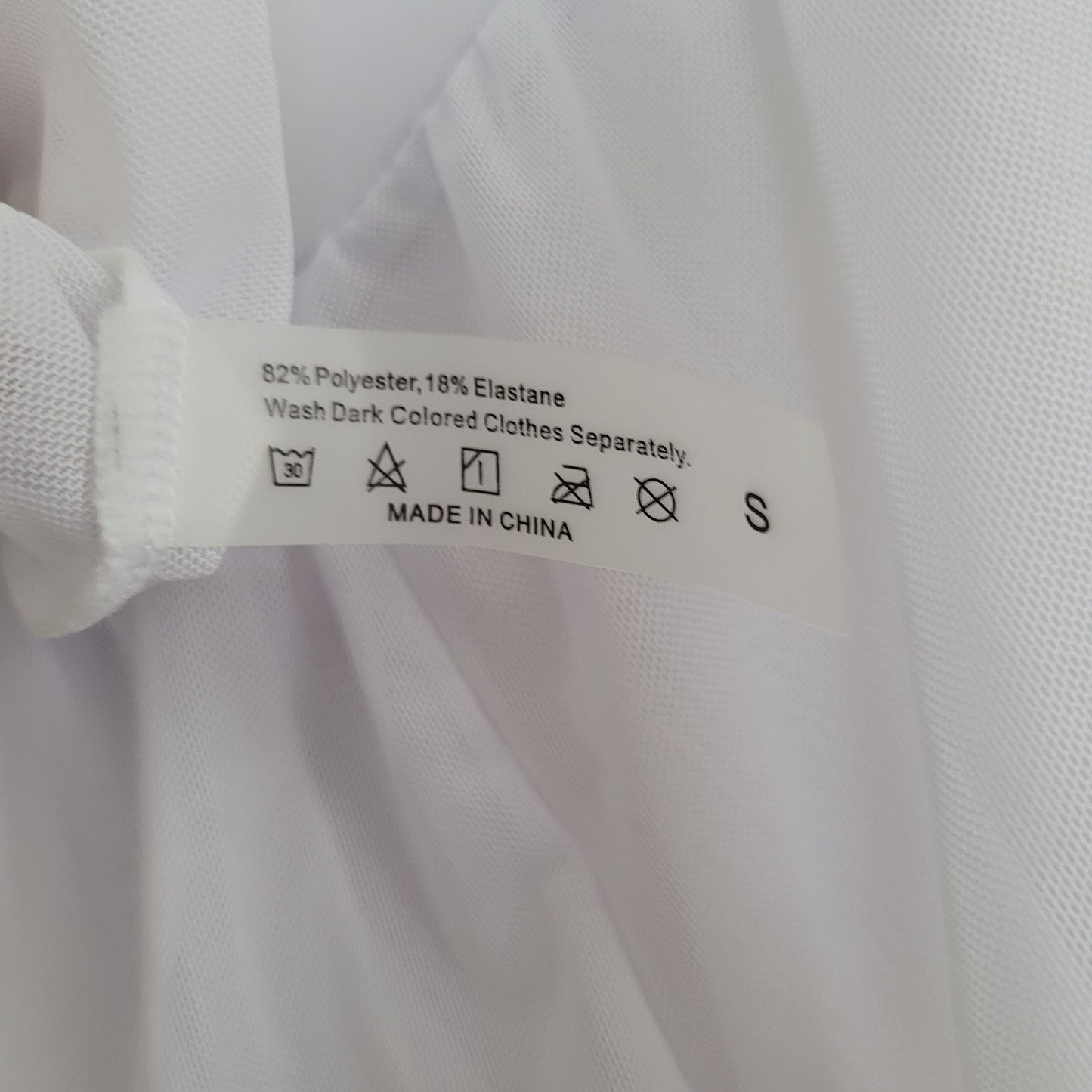 White Sheer Beach Pants / Cover-Up – Size S
