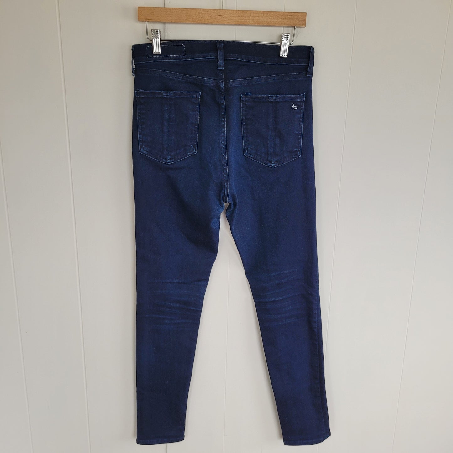 High Rise Skinny Jeans - Dark Wash - Rag & Bone (Size 29)