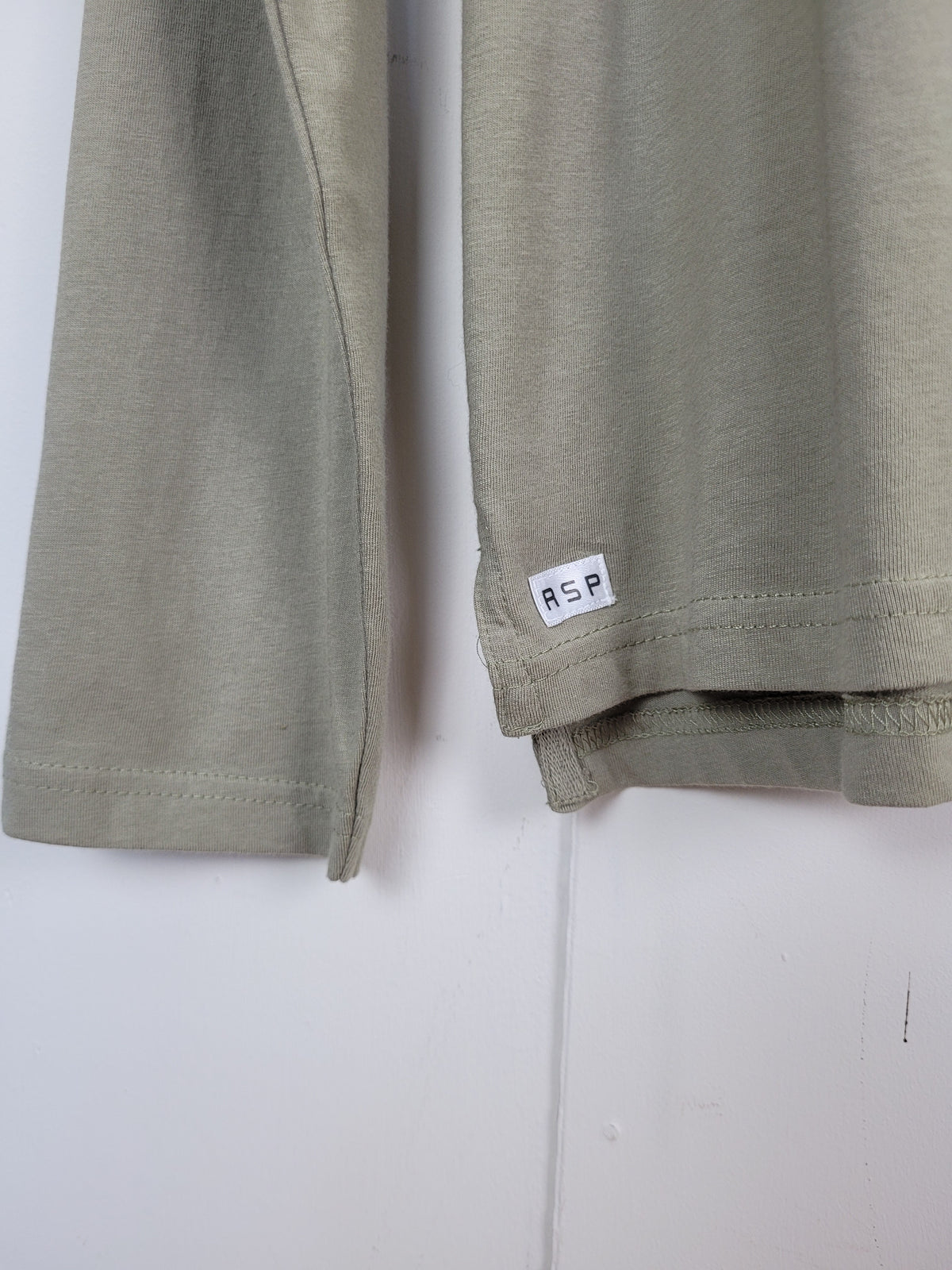 Rue Saint-Patrick Mens Medium Organic Cotton Long Sleeve Henley Shirt