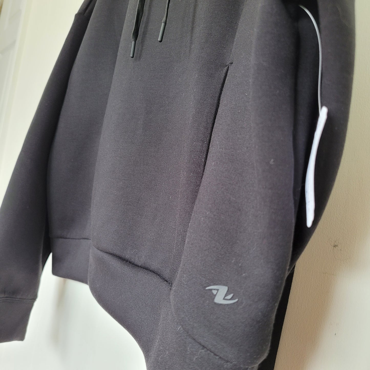 Black Athletic Pullover Hoodie - Athletic Works (XL)